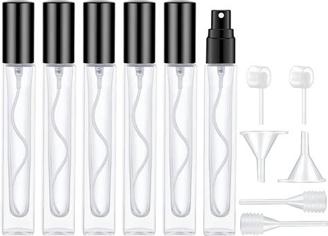 10ml Perfume Atomizer For Men And Women Refillable Glass Spray Bottle