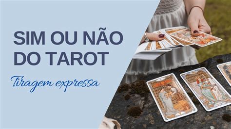 Pergunte ao Tarot Sim ou Não Tiragem Expressa YouTube