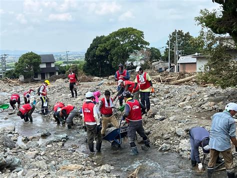 10／14（土）第15回「日本九援隊」令和5年7月九州北部豪雨被災地 福岡県久留米市田主丸町竹野地区農業災害ボランティア派遣 参加者大募集中