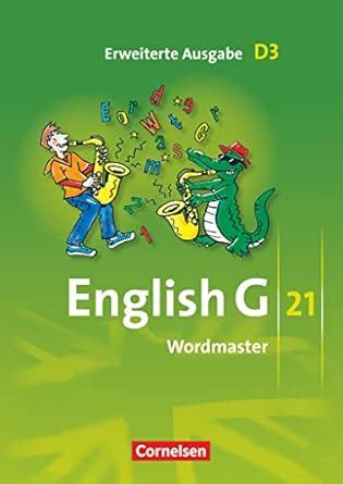 English G 21 Erweiterte Ausgabe D Band 3 7 Schuljahr Wordmaster