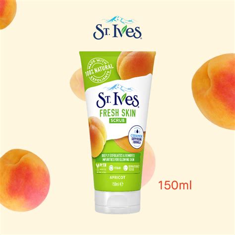 St Ives Fresh Skin Apricot Scrub 150mL Shopee Philippines