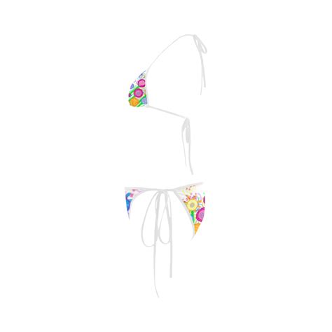 Magical Flowers Custom Bikini Swimsuit ID D178444