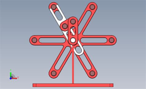 6月11日：插杆间歇运动机构 Solidworks 2019 模型图纸下载 懒石网