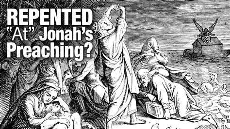 Repented At Jonah S Preaching Apologetics Press