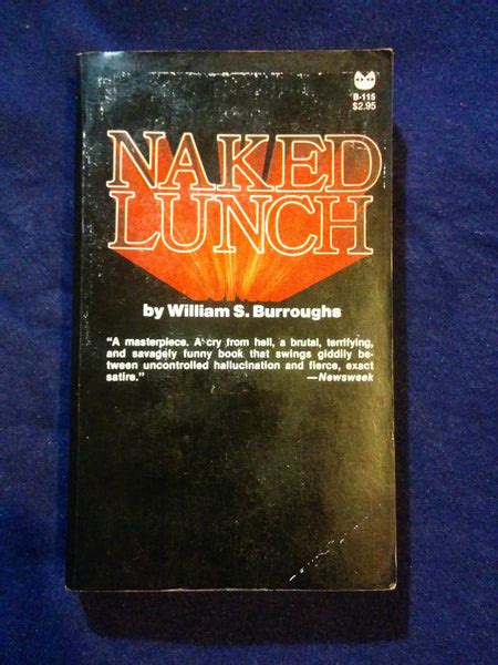 Naked Lunch By William S Burroughs Inscribed By Burruoghs Formerly