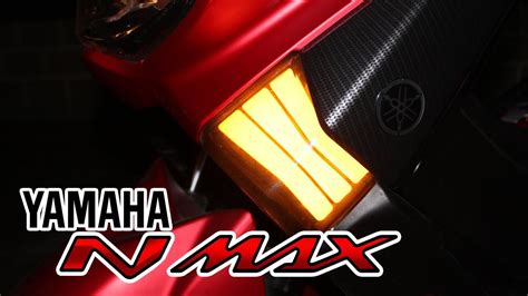 LED Signal Lights Upgrade 16 Yamaha Nmax YouTube