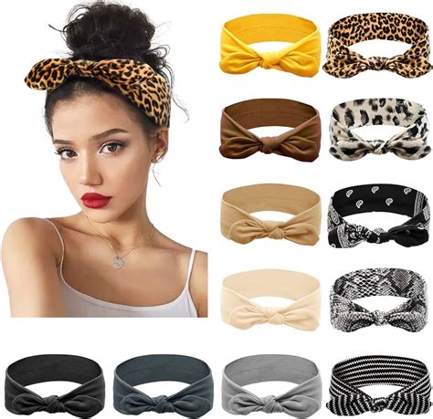 Wholesale Commodity Bow Knot Headband Twist Turban Hairband Bow