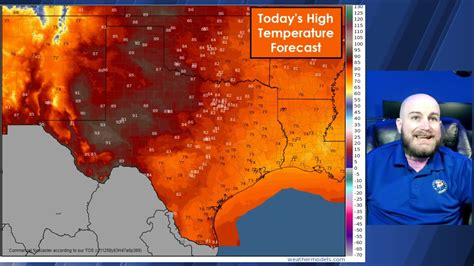 Coastal Rain Moving Out Strong Cold Front Begins Its Texas Arrival