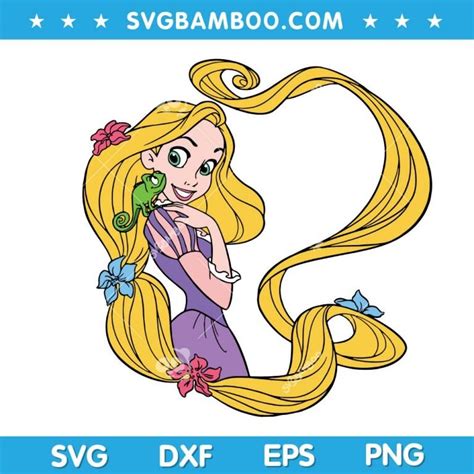 Disney Tangled Rapunzel Svg Tangled Rapunzel Svg