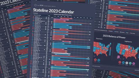 Stateline 2023 Calendar | The Pew Charitable Trusts