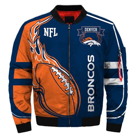 Denver Broncos Bomber Jacket Winter Coat T For Men Jack Sport Shop