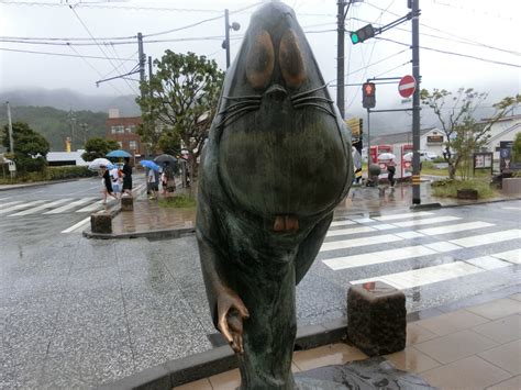 境港はゲゲゲの鬼太郎の町 水木しげるロードライトアップもあって2倍楽しめますよ 湘5＠湘南の旅人