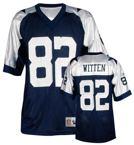 Jason Witten Football Jersey - Jason Witten #82 Dallas Cowboys Throwback NFL Replica Jersey