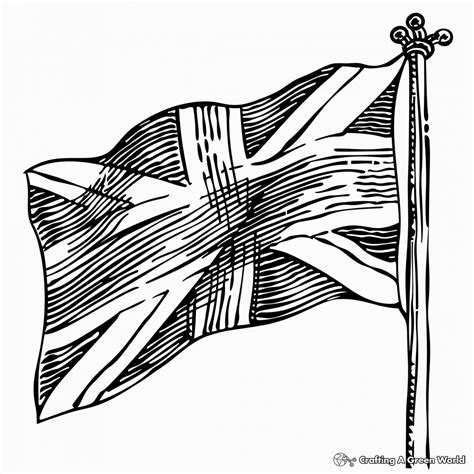 British Flag Coloring Pages Free And Printable