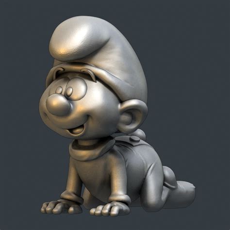 Stl File Set 1 Of 19 Models Of Smurfs Smurfs Gargamel And Azrael 🃏