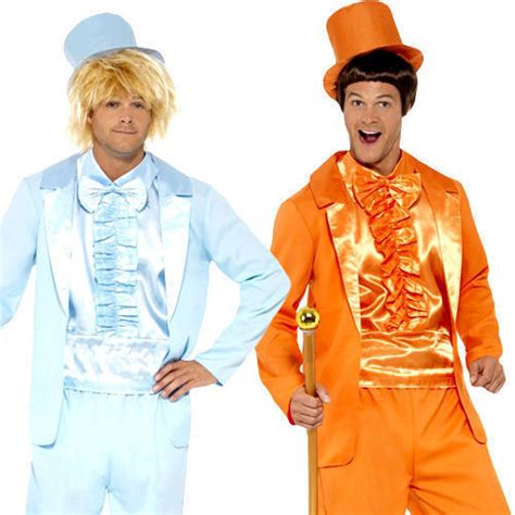 Dumb And Dumber Suits Mens Fancy Dress Novelty 90s Film Movie Adult