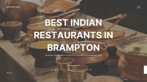 Brampton's Top Indian Restaurants [Jan 2023]