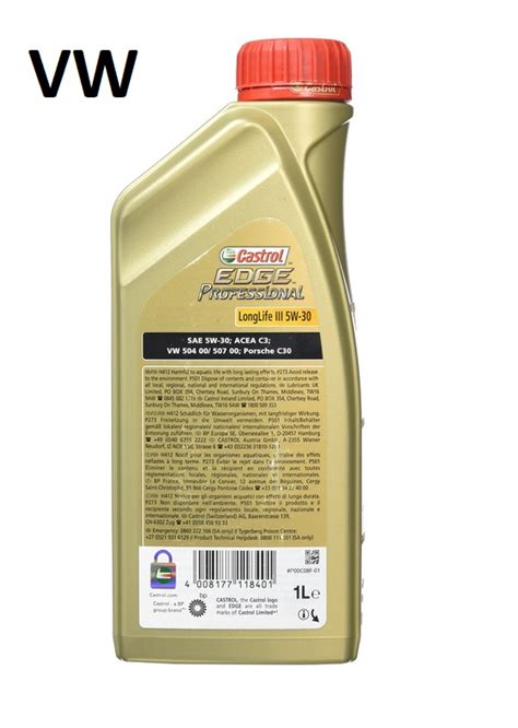 Motorno Olje CASTROL EDGE Professional LL III 5W 30 C3 4L