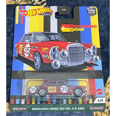 Hot Wheels Deutschland Design Mercedes Benz 300SEL 6 8 AMG Shopee