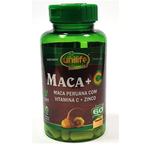 Maca Peruana Vitaminas Unilife C Ps De Mg Shopee Brasil