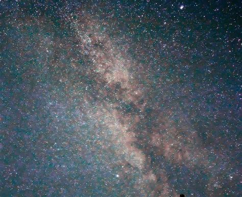 Milky Way From Rocky Mountain National Park Co Rastrophotography