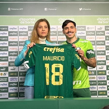 Palmeiras Maur Cio Apresentado Como Novo Camisa