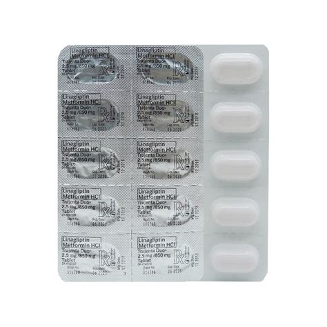 Buy Trajenta Duo Linagliptin Metformin Hydrochloride Mg Mg