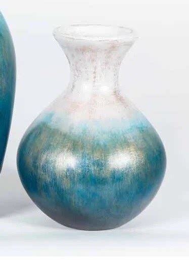 9 Turquoise Hadrian Ceramic Vase Wilford Lee Home Accents