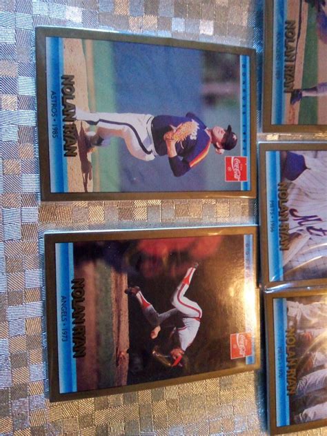 Donruss Nolan Ryan Coca Cola Sealed Card Lot Ebay