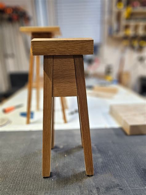 White Oak Plant Stand Etsy