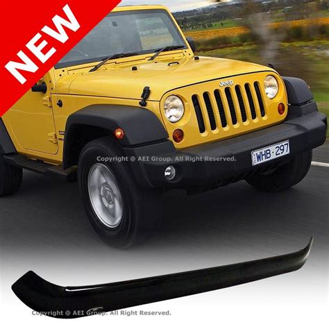 Sell Jeep Wrangler 08 10 Bug Shield Guard Wind Deflector Protector