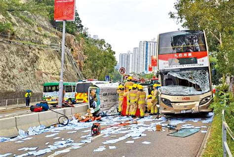 撞壆飛彈撼巴士1死兩傷 客貨車司機涉毒駕被捕 Am730