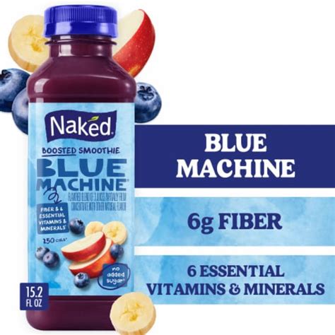 Naked Juice Blue Machine Flavored Juice Smoothie Blend Fl Oz Kroger
