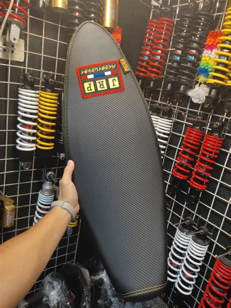 Jrp Flat Seat Dry Carbon For Suzuki Raider Fi Original Thailand