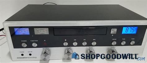 Cd Player Radio Innovative Technology Model Itcds 5000 ShopGoodwill