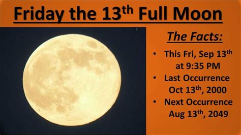 Rare Full Moon On Friday The 13th Youll Have To Wait Until 2049 For