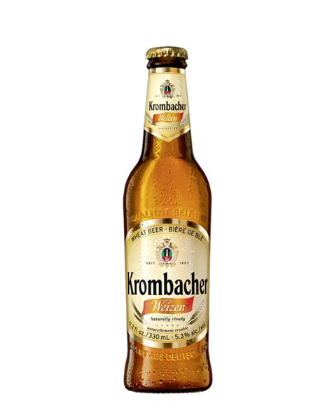 Bière Krombacher Weizen 50cl VP La Compagnie des Bonnes Bouteilles