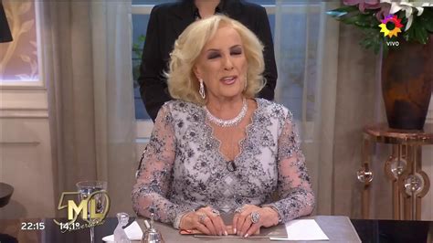 El Descargo De Mirtha Legrand Luego Del Escándalo Por Su Ausencia En La Terna Del Martín Fierro