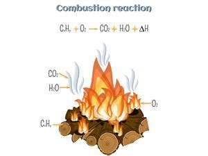 Combustion Reaction And Its Type Lesson Science State Board Class 7