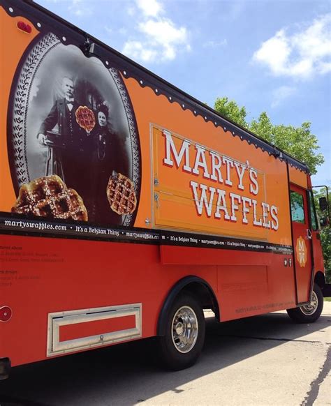 Martys Waffles 2014 Best Food Truck Graphic Design Of The Year Food