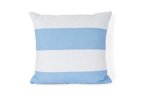 Coussin D Coratif Blanc Et Bleu Ciel D Corations Bord De Mer