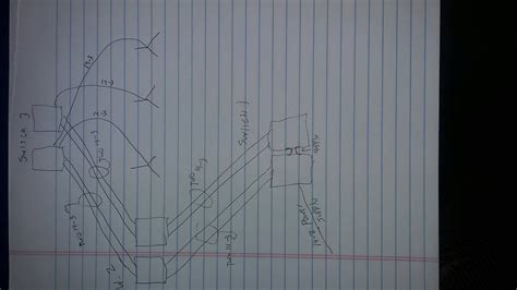 Electrical – Need wiring diagram for 4 way switch to multiple ceiling ...