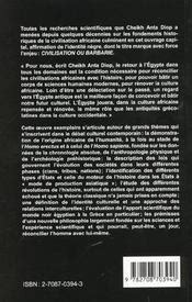 Civilisation Ou Barbarie Anta Diop Cheikh Anta Diop