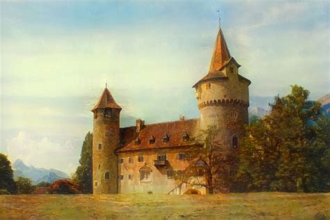 Medieval Castle Digital Arts By Alpha Zero Artmajeur