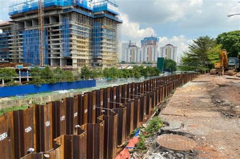 SG SHEET PILING Projects Projek Pembaikan Cerun Di Sekolah Menengah