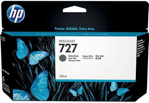 HP 727 B3P22A Cartouche D Encre Authentique HP DesignJet Noir Mat De