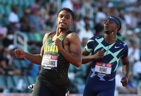 Olympian Micah Williams No Longer An Oregon Duck As The Star Sprinter