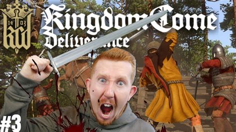 Kingdom Come Deliverance AHAHA LEARING HOW TO USE A SWORD IN