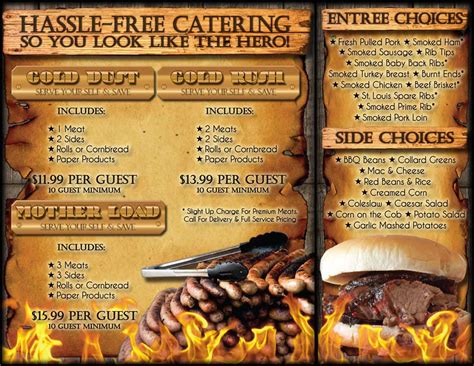 CATERING MENU – Big Daddy’s BBQ Catering