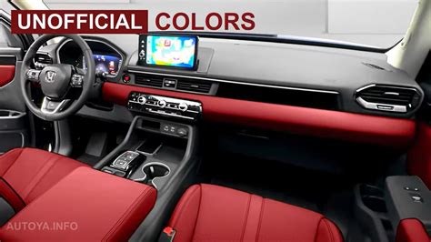 2023 Honda Pilot Gets Unofficial Yet Expansive Exterior and Interior Color Presentation ...